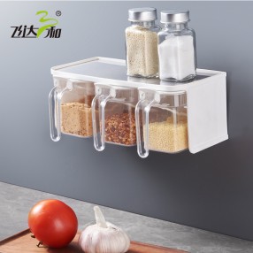 TH3910 強力貼（tiē）壁三組調（diào）味盒