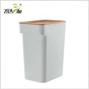 TG3870 木蓋垃圾桶（tǒng） 10L